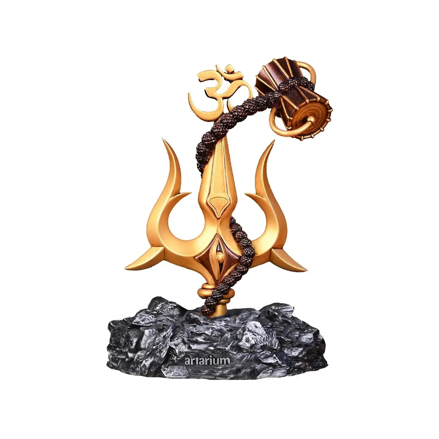 Lord Shiva Trishul With Damru theartarium